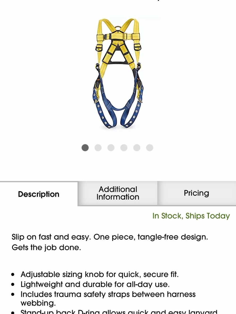 3M DBI-SALA Delta Safety Harness